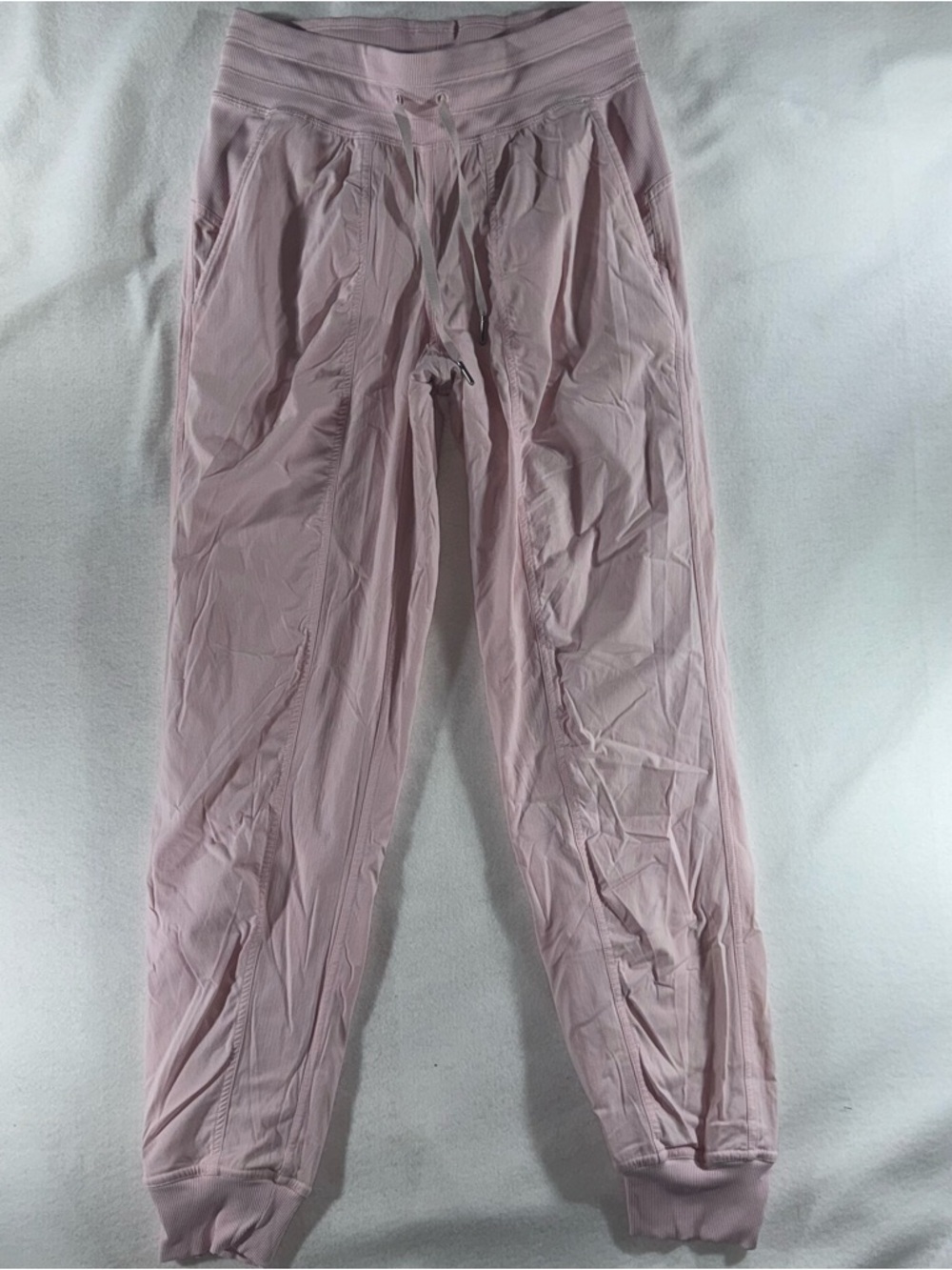 Lululemon Dance Studio Mid-Rise Lined Jogger workout gym casual pink 26” inseam